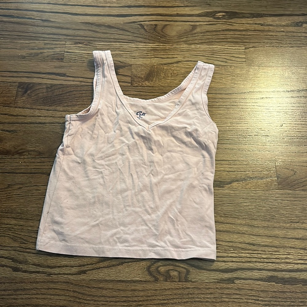 Pink John Galt Crop Top